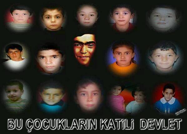 ShilanYasar's tweet photo. These are some kids who were murdered by Turkish police and state. Ceylan Önkol, Enes Ata, Uğur Kaymaz, Berkin Elvan... Hepsinin katili devlettir!... Sizlere söz! Katillerden hesabı soracağız... #KatilTC https://t.co/8PoD41PBNa