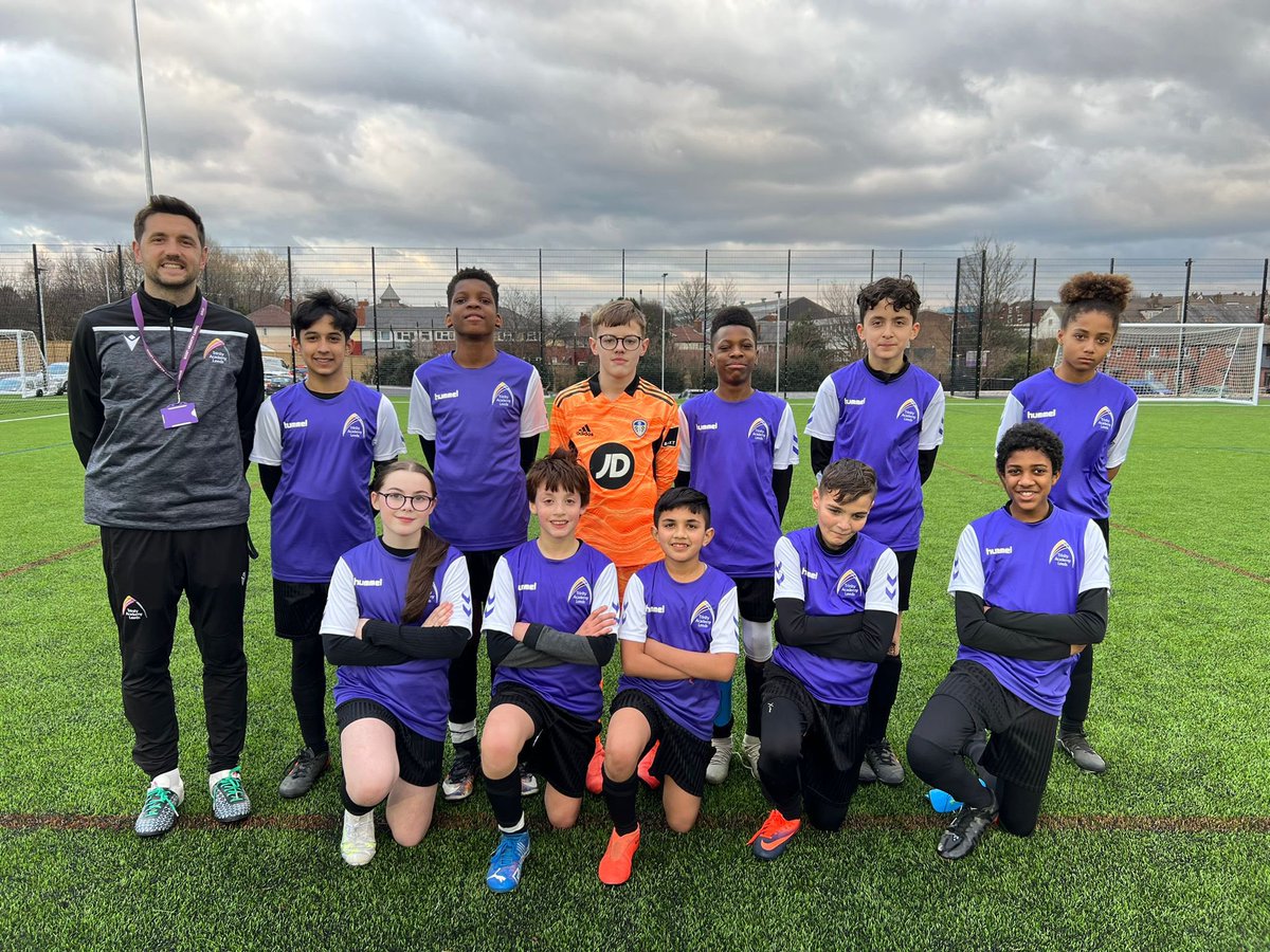 Tal2026's tweet photo. We couldn’t be prouder of our fantastic TAL footballers. Two brilliant wins against two very strong @BrigshawNews sides. Well done to all involved. 💜🌟⚽️#footballcrazy #allthesport https://t.co/Sq5JvNbNJa