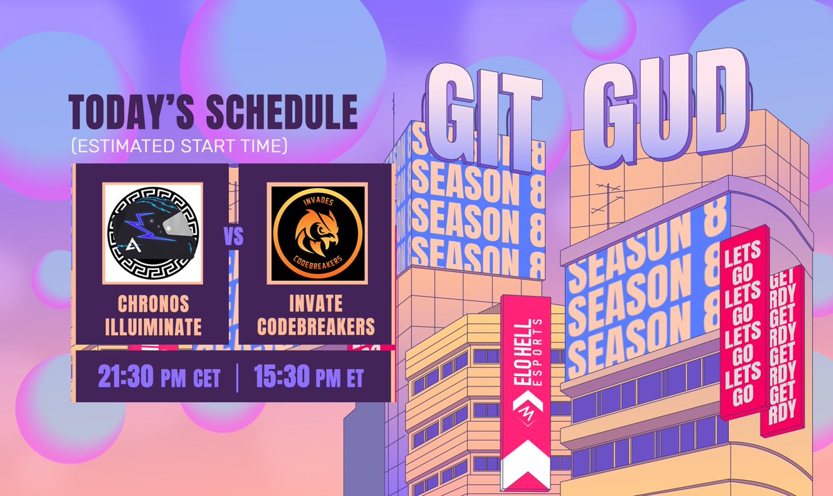 GitGud_Events's tweet photo. Wait!! there's more #GITGUD action coming up🔥

Rookie Division:
@ApolloEsports07
 vs 
Invades Codebreakers

🖥️ https://t.co/IQ9DZUrrDF
Our broadcast team today:
🎙️@toastconbutter
 &amp; @zohancasts
🎬@EkkaPlays
📹DeLucca https://t.co/HU5NtHeHFz