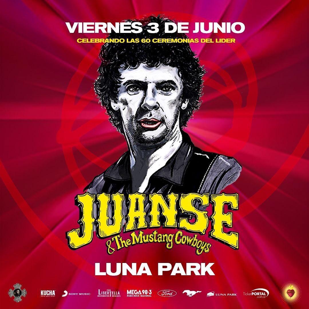 SonyMusicArg's tweet photo. La ceremonia más esperada para  cualquiera que ame el Rock’N’Roll ✨🎸🚀

¡Nuevo show de @solojuanse en el Luna Park! ¡No te lo podes perder!

https://t.co/v8e1sk7jUy https://t.co/9uKJWvPrb1