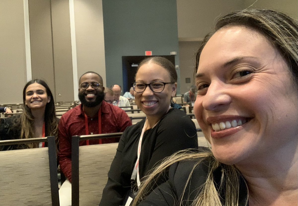 IvyRadOncMD's tweet photo. Friday #ACRO22 is 🔥🔥🔥
Time w #RadOnc #Legend Dr. Charles R. Thomas.
@ARRO_org #EISC @VidalRadOnc got me a “Super Chefa” mug.
Learning w @CyWashington20 @DanielleCerbon @S_W_R_O Chair @CrystalSeldon about #GynOnc from #WeWhoCurie 
@jennamkahn DrFisher @emmacfields @JillRemickMD https://t.co/19VMMAgE6L