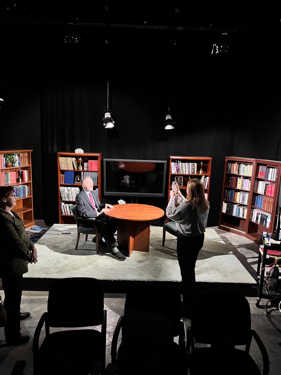 BMayer07's tweet photo. Had the privilege of celebrating Brian Lockman hosting his 900th episode of PA Books
@pcntv today!
#PABooks
#pcntv
#booknerd https://t.co/XBbPrqP5Lp