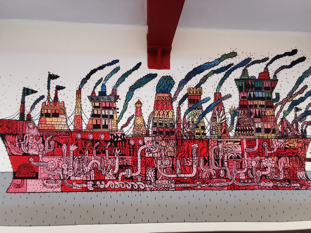 Little_Daf's tweet photo. #StreetArt dans les couloirs de la station #Auber entre le @RER_A et @Ligne7_RATP @Ligne8_RATP. #PetitePoissonne, #Ratur, #Bault et #Ardif 👏 https://t.co/nMt6rfjVx7