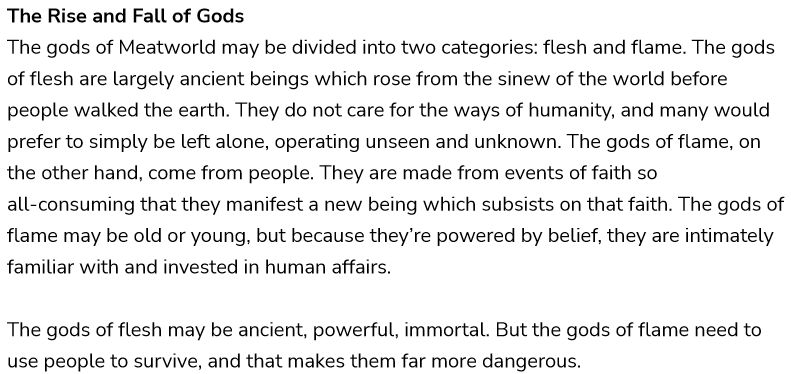 HTHRFLWRS's tweet photo. an excerpt on the birth of gods, followed by some paragraphs on their larval form #MEATPUNKS https://t.co/rvHOvs6M9r