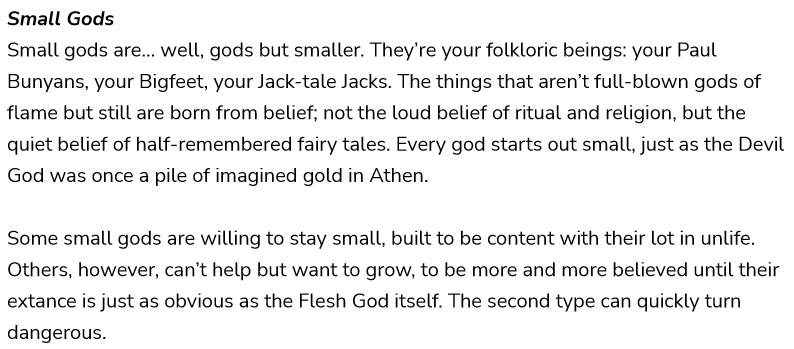 HTHRFLWRS's tweet photo. an excerpt on the birth of gods, followed by some paragraphs on their larval form #MEATPUNKS https://t.co/rvHOvs6M9r