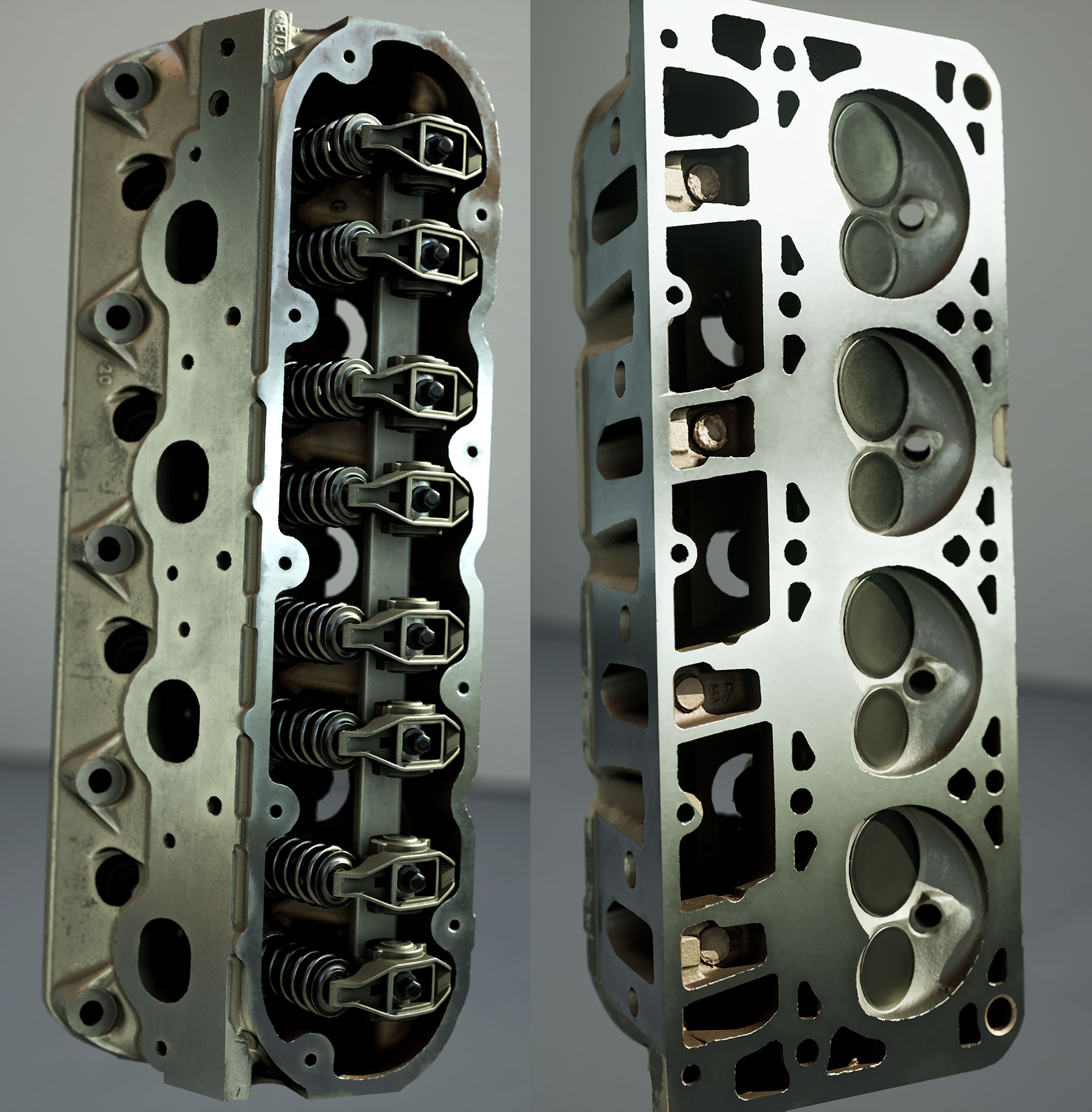 Wrench Game on Twitter "V8 head with internals wrenchgame https//t