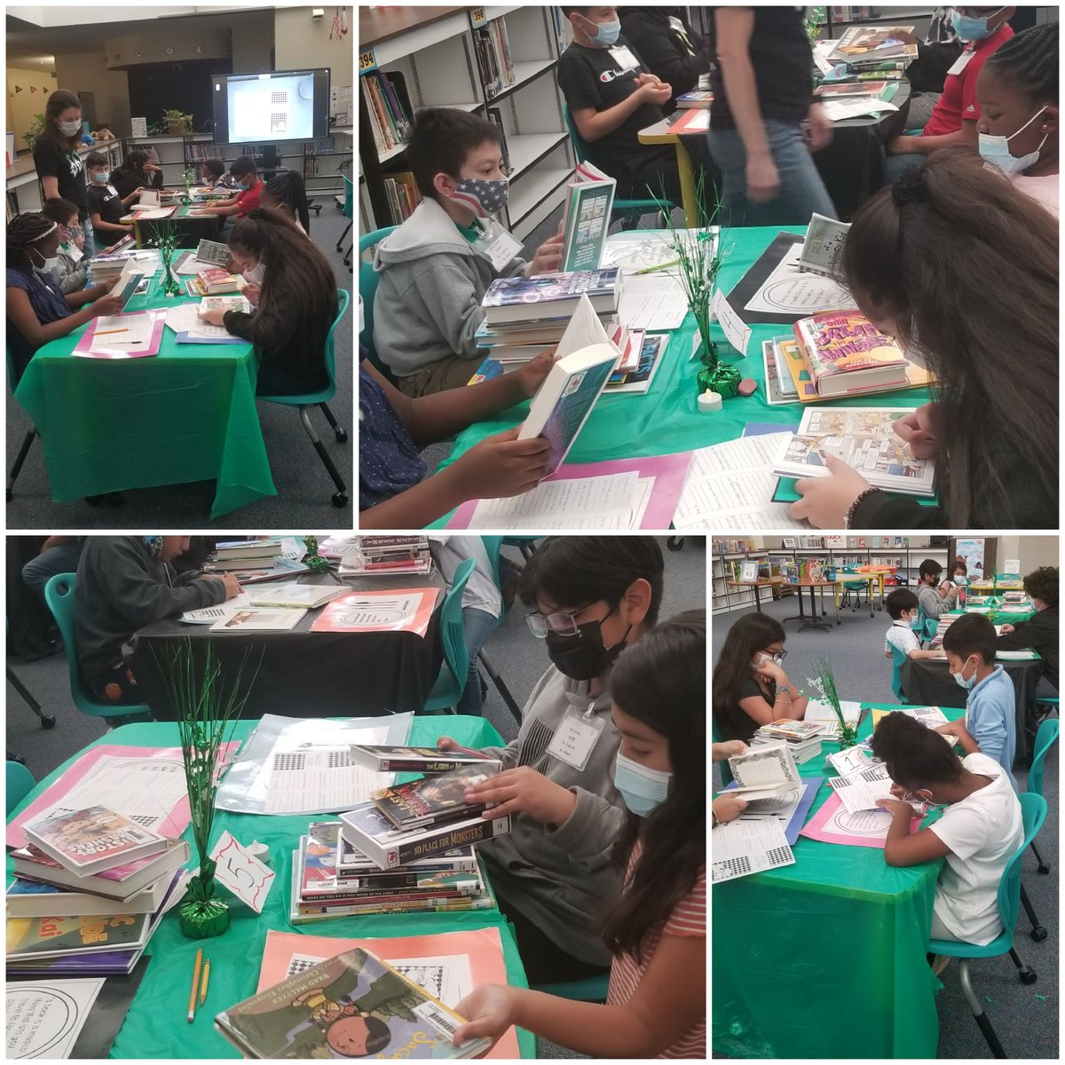 MsGilbert4th's tweet photo. What's my taste in Reading? Our class enjoyed their book tasting visit at the StarBooks Cafe @JenniferOzturk #educatingPirates #petroskypirates #alieflibrary #aliefmission https://t.co/OUKAPOydZ4