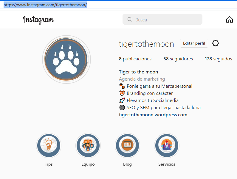 ⚠AVISO IMPORTANTE⚠
Desde esta semana tenemos también nuestro 
<a href="/instagram/">Instagram</a> recién estrenado!!!👏
#Stories, #Reels, #tips... ¡Contenido exclusivo de Marketing realizado con garra!🐾
🛸¿Quieres saber hasta dónde somos capaces de llegar?🛸

⬇ Síguenos ⬇
bit.ly/IG_tigertothem…