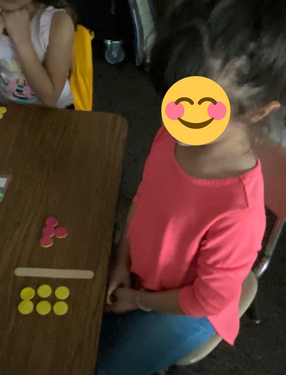 AngelaRanous's tweet photo. Students decompose numbers into partners using break apart sticks for visual representation. @OtterBias @JoTysor   #itsbetterinthegrove https://t.co/CODZksvJrt