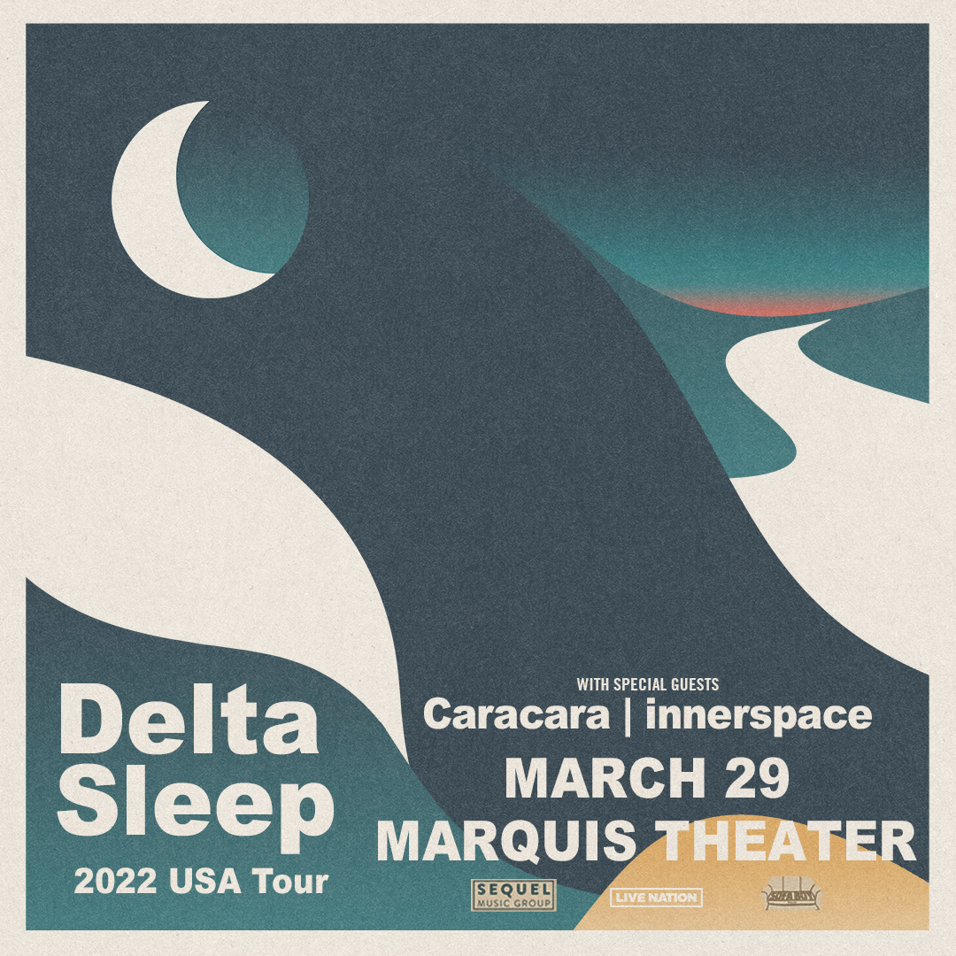 Stoked to announce we've been added to the <a href="/deltasleep/">Delta Sleep</a> show 3/29 at The Marquis! Tickets are legit low so snag yours soon: concerts.livenation.com/delta-sleep-de…
#innerspace #deltasleep #mathrock #denvermusic #caracara #livenation