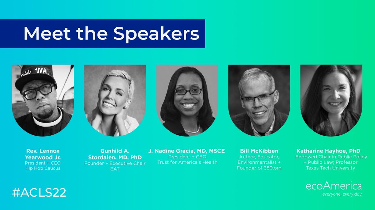 ClimateResolve's tweet image. Are you ready for this all-star #ClimateLeader speaker lineup at @ecoAmerica’s #ACLS22? REGISTER TODAY to join @Pogue, @DSCEJ, @AlexandriaV2005, @RepPaulTonko, @om3, and over 90 other confirmed speakers: ACLS2022.org