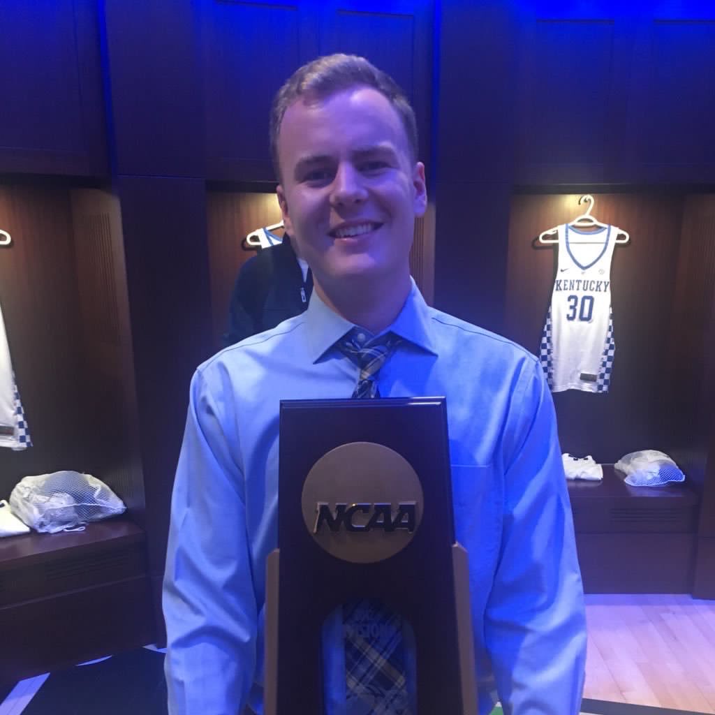 bball2banker's tweet photo. Happy Birthday to a great Student Coach/ Team Manager… Jack Keadle!   ⁦@jackkeadle⁩ was a big part of our recent success.  Very very dependable. And Jack always enjoyed reminding his Dad that Blue is a better color to root for than Orange.  ⁦@bskeadle⁩ https://t.co/zA1nwmFEbP