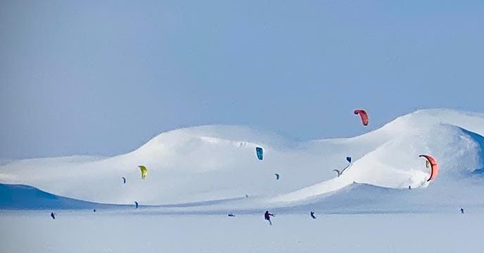 Unbelievable day's snowkiting in Norway today. Terry is handy at the old camera, thanks for the shot <a href="/TMcDphotography/">Terry Mc Donagh</a>