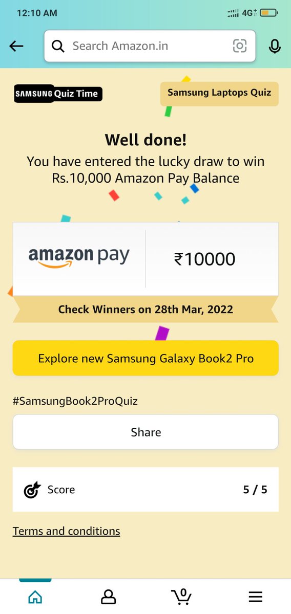 Satish_s_Shop's tweet image. #SamsungBook2ProQuiz

@amazonIN