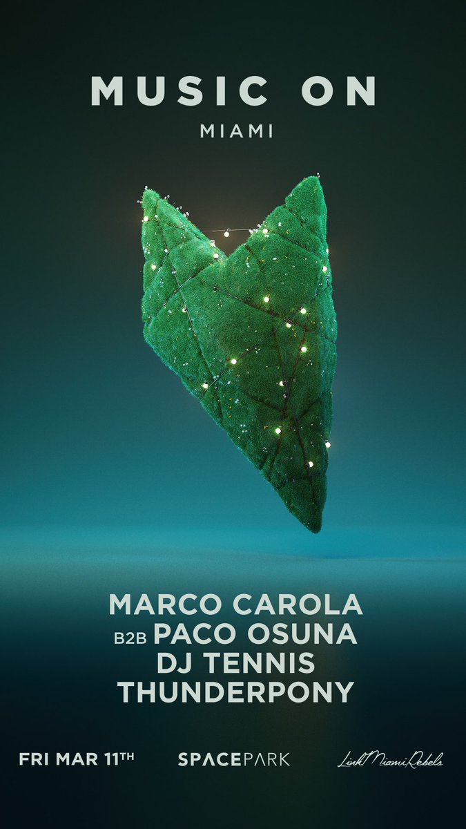 RT to WIN a bottle of MEZCAL for <a href="/SpaceParkMiami/">Space Park</a> tonight with <a href="/marcocarola/">marco carola</a> <a href="/Paco_Osuna/">Paco Osuna</a> <a href="/itsThunderPony/">Thunderpony</a> &amp; DJ Tennis -&gt;   eventbrite.com/e/music-on-fea…