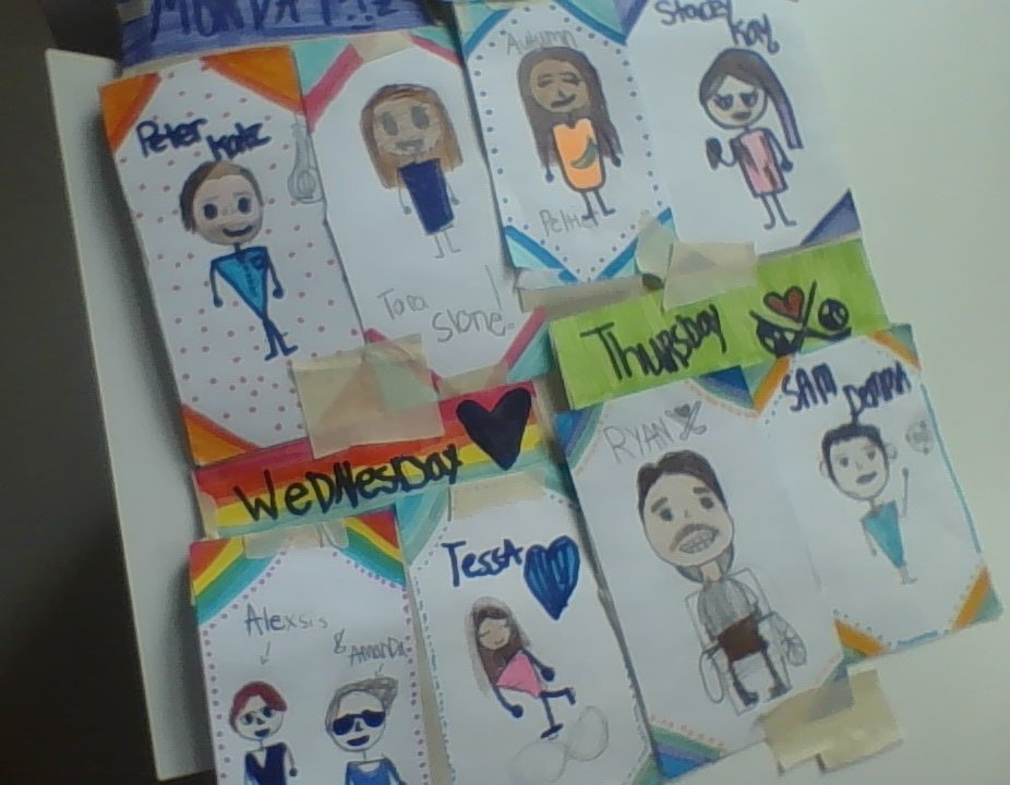 5A loved that their kick off to March Break started with Empowerment Week. They heard from inspiring speakers who discussed identity, human rights, mental health, and girls in sports and media. A.J. drew out the speakers while she listened to their messages. <a href="/ErsOtters/">UGDSB Elementary Remote Program</a>
<a href="/ugdsb/">Upper Grand DSB</a>