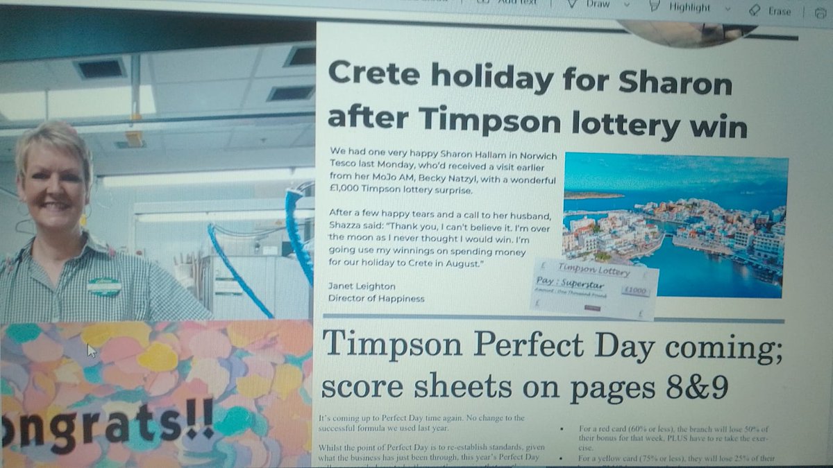 What an amazing company I work for, the Timpson family looked after us in the pandemic they also do a weekly lottery  and I won in week 23 😁so over the moon thank u x #bestboss  <a href="/JamesTCobbler/">James Timpson</a> <a href="/janet_leighton/">JanetLeighton</a> <a href="/MOJODryCleaners/">MOJO</a>