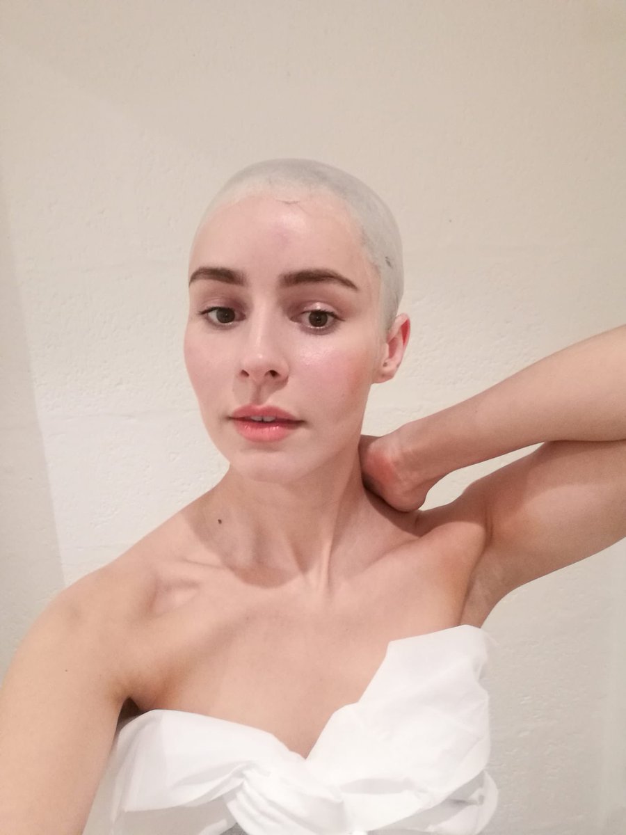 AssociatesJl's tweet photo. JL’s, SOPHIA ADLI, looks beautiful with or without hair. Here she is in a skull cap prior to going into prosthetics for her latest film role.
#workingactor #filmrole #featurefilm #skullcap https://t.co/azA2TglEIC