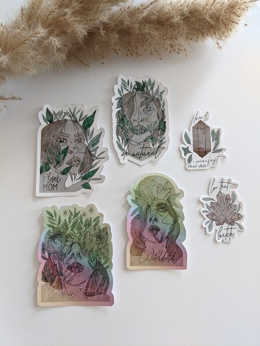 NEW STICKERS 🌿 who needs ?