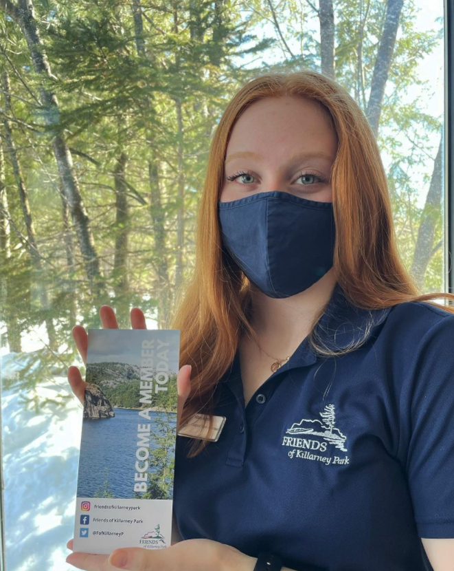 1/2 Stay in the know of upcoming events, current projects and programs of Friends of Killarney Park by becoming a member! Your membership will come with a 15% discount for in-store purchases.