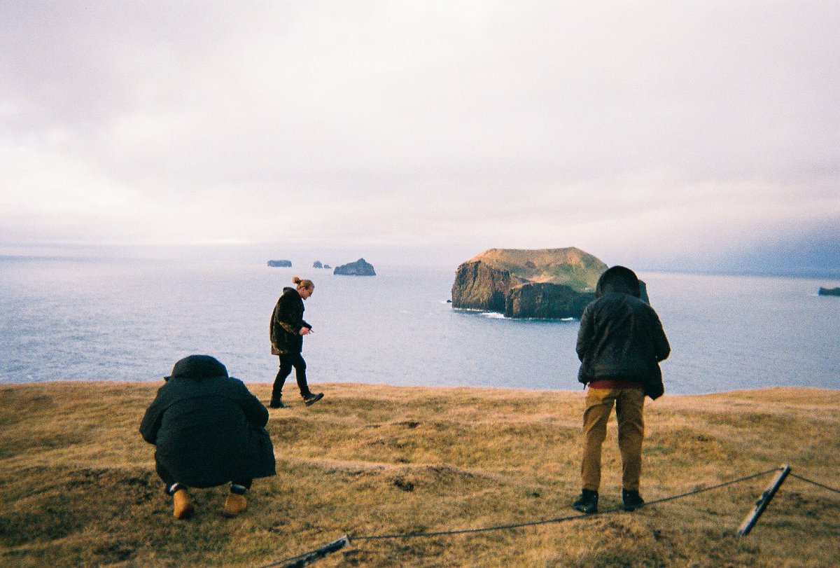 Chase Murphy, Daymian Mejia, and Adam Murtomaa on the set of “Tip of the Iceberg”.

Photos by Fríó