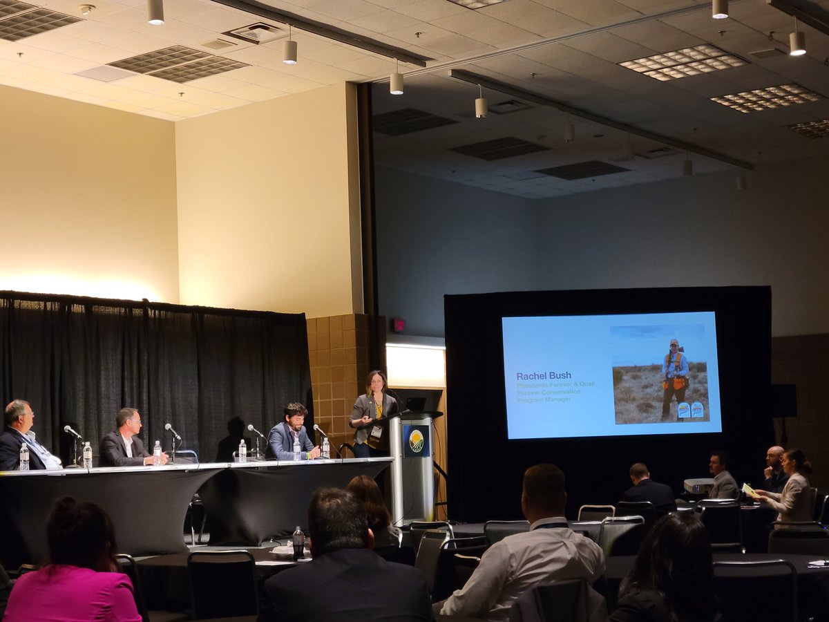 Finding the "sweet spot" by driving economically viable conservation. Great hearing from professionals and farmers who are implementing these practices for multiple benefits.