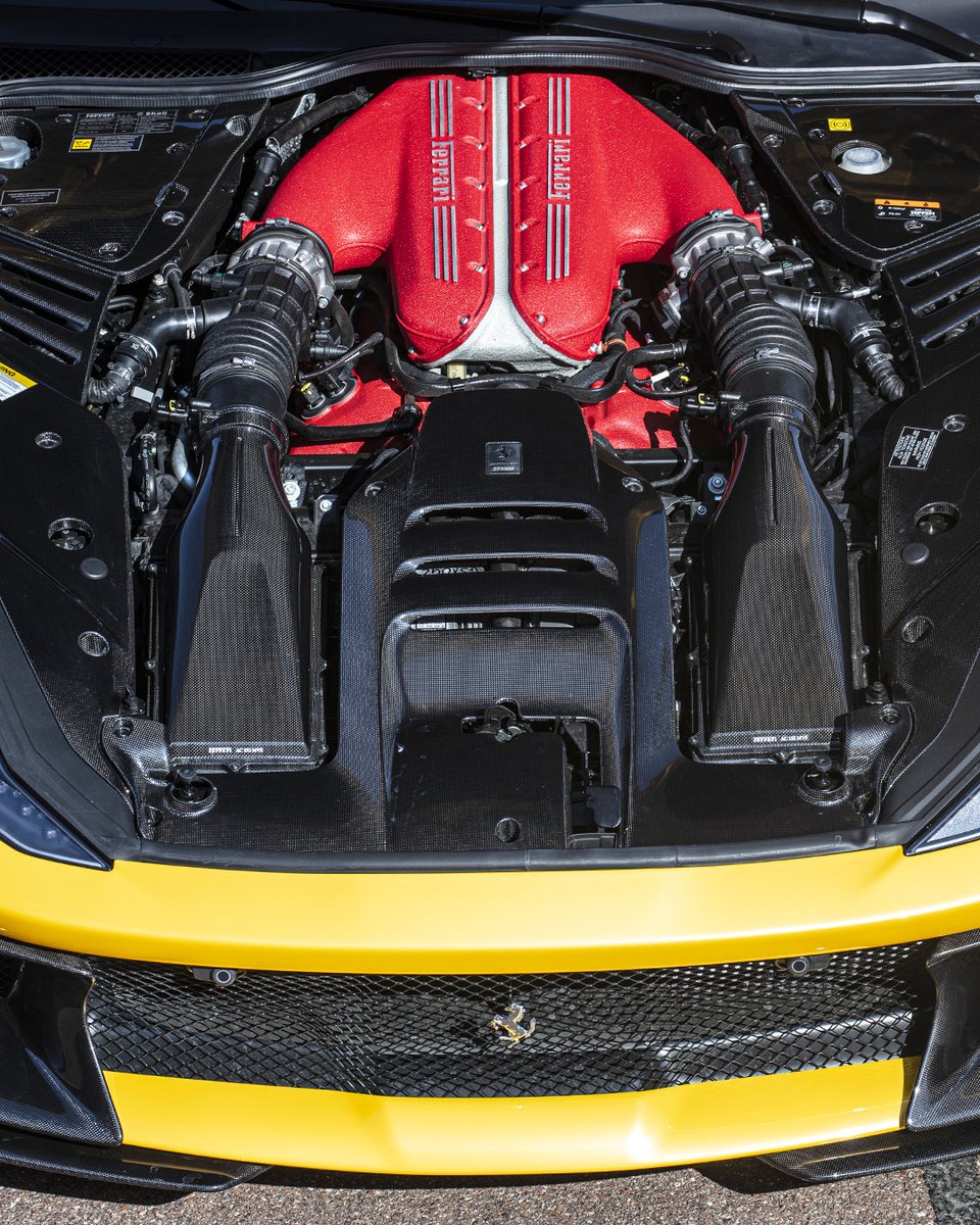 Keep calm and open the bonnet of the #Ferrari812Competizione. 
#Ferrari