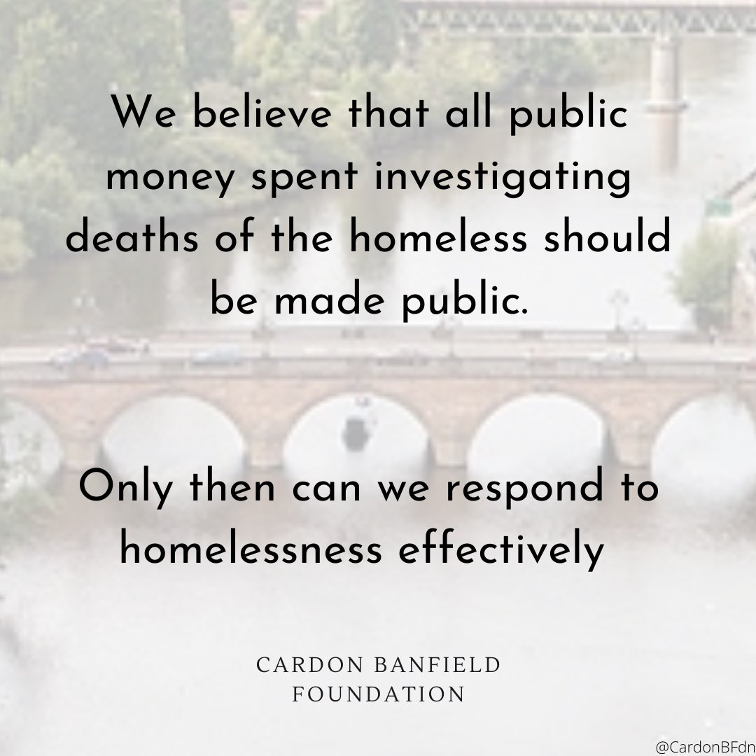 CardonBFdn's tweet photo. Public money should always be accounted for! #RespondingToHomelessness https://t.co/SIxEMVJUsD