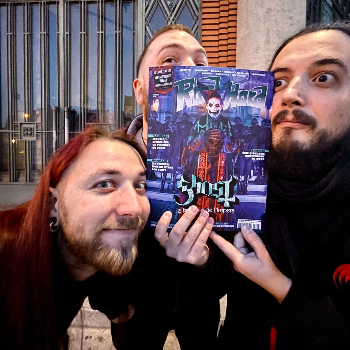 ALBUM DU MOIS pour notre album 'SOMA SEMA' dans <a href="/RockHardFR/">Rock Hard France</a> ! Retrouvez nous aussi en interview dans ce numéro: un immense merci !
#stengah #metal #newalbum #dunlop #jacksonguitars #charvelguitars #evhgear #neuraldsp #fender #ludwigdrums #paistecymbals #mascotrecords #GDP #k2ours