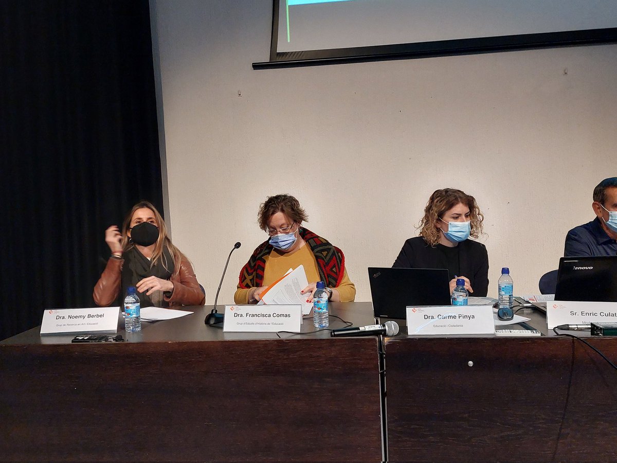 Ximarra's tweet photo. Taula4. EiC, GEHDE, GRAiE @IRIEinstitut #IVJornadesIRIE #transferència https://t.co/avhZZ1lM2R
