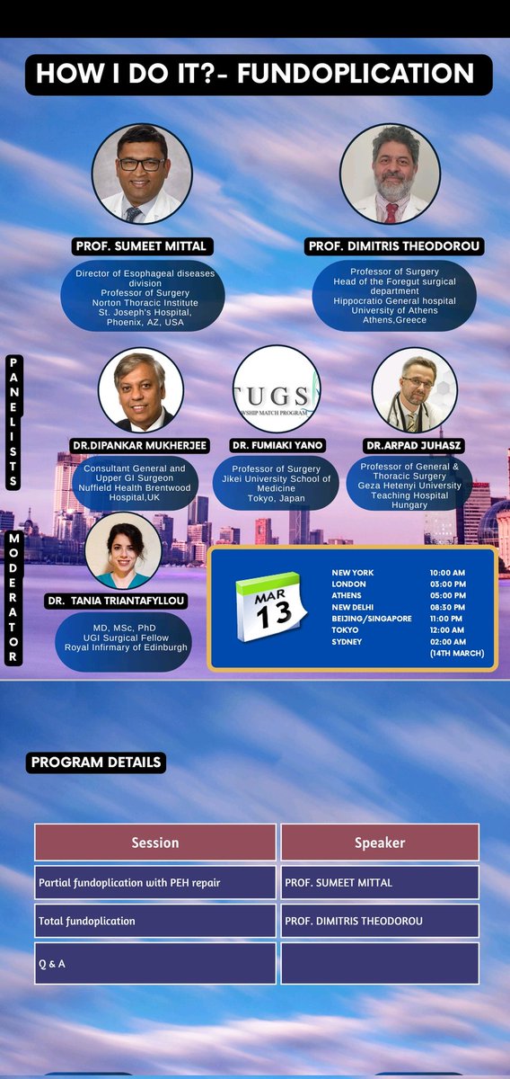 TUGS Fellowship Match Program (TUGS-MATCH) tweet media