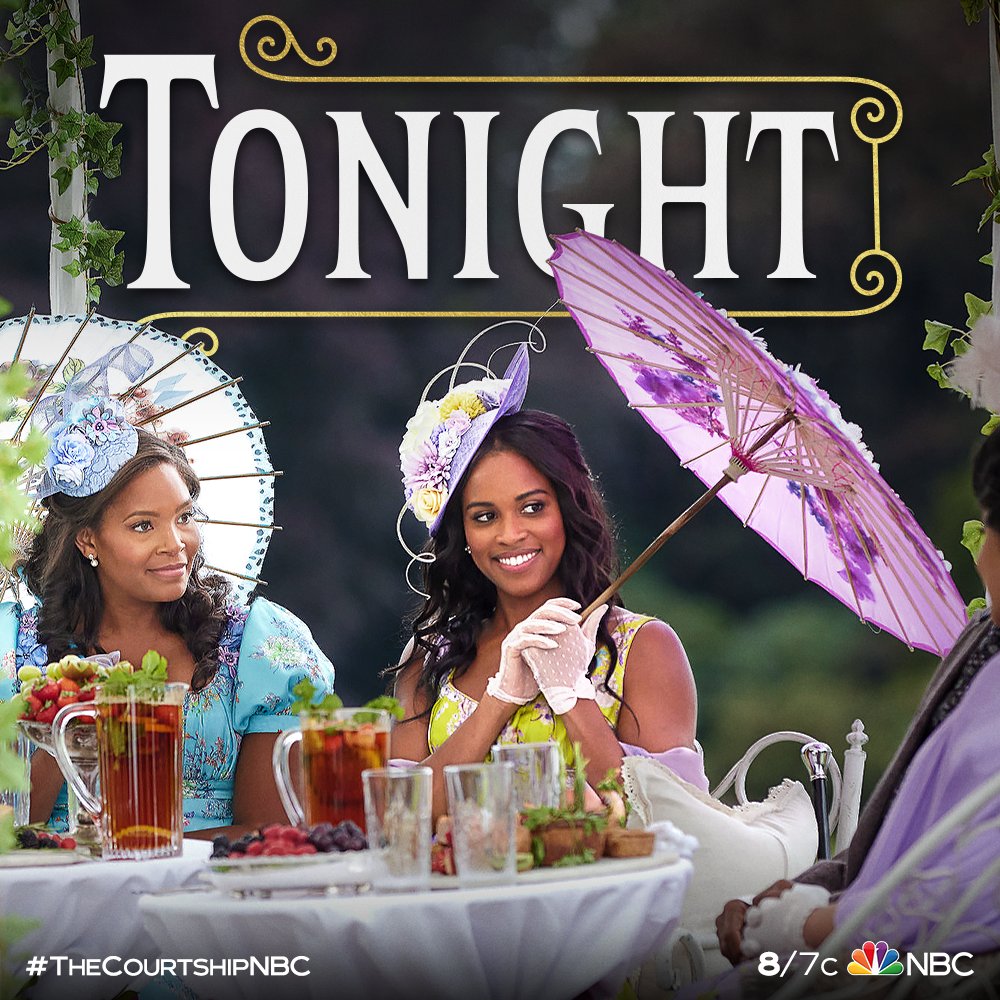 TheCourtshipUSA's tweet photo. Prepare to be courted! 🌸 #TheCourtshipNBC https://t.co/X4j3xgEOhp