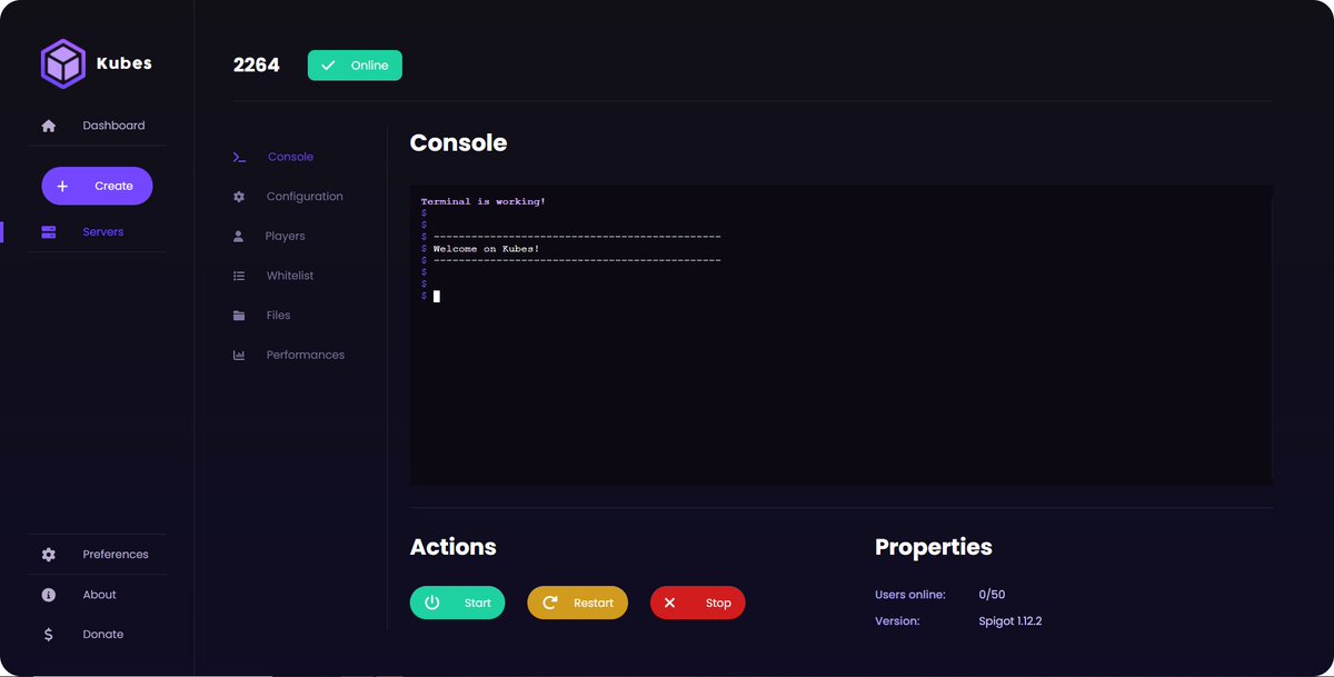 Kubes_Inco's tweet image. Update! There is now a working console in Kubes!
#minecraft #Kubes #programming
