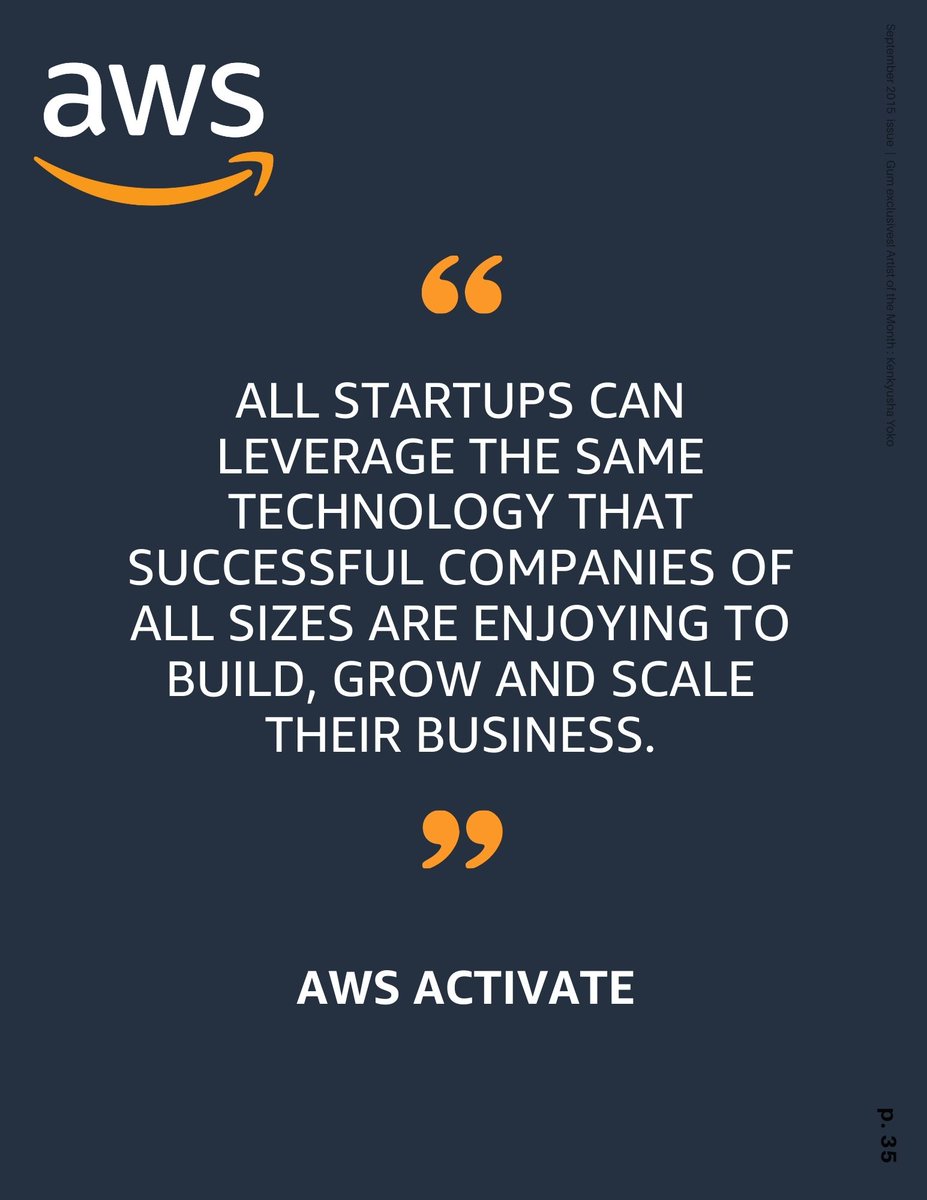 AWS Startups tweet media