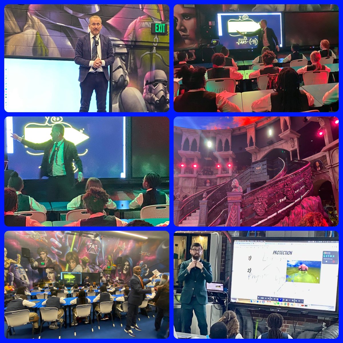 PaulKishEdu's tweet photo. Clearview DLT at the RCA!! Awesome day at the Ron Clark Academy for our leadership team. Energy and enthusiasm for learning! @ronclarkacademy @mrronclark_ @kimbearden @OHEducation #RelationshipsFirst #ClearviewPride https://t.co/drIcrqndpt