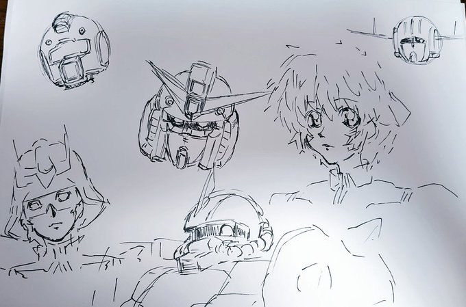 #ガンダム
#サインペン
#落書き

凄くスランプ

描いてても

トレスしなきゃ
上手く描けない

と
頭の中でひたすら
トレスと言う言葉があって
全然描けなかったです

そういう時は本当にトレスするか
描きたくなるで
日を開けるしかないかもですね 