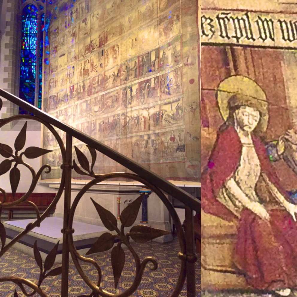 HANNOVER 
In der #Gartenkirche hängt in diesen Tagen eine Replik des großen Zittauer Fastentuches (56 qm) von 1472.
„Einzigartig in Deutschland.
Bedeutend für Europa“.
Kommt und staunt. 
gartenkirche.de