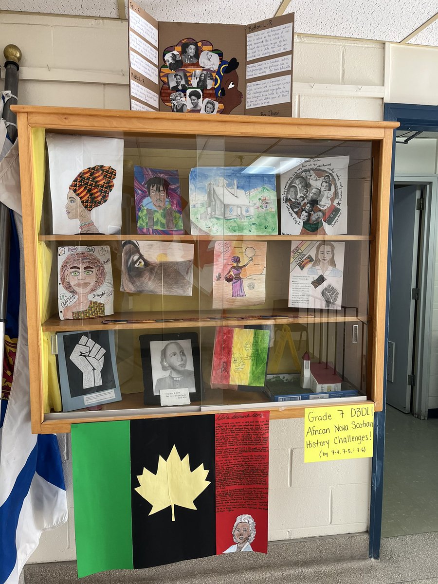 crystal_hrce's tweet photo. Grade 7 African Nova Scotian History Challenge @JohnstKM @dbdli https://t.co/5OMIxd1Cko