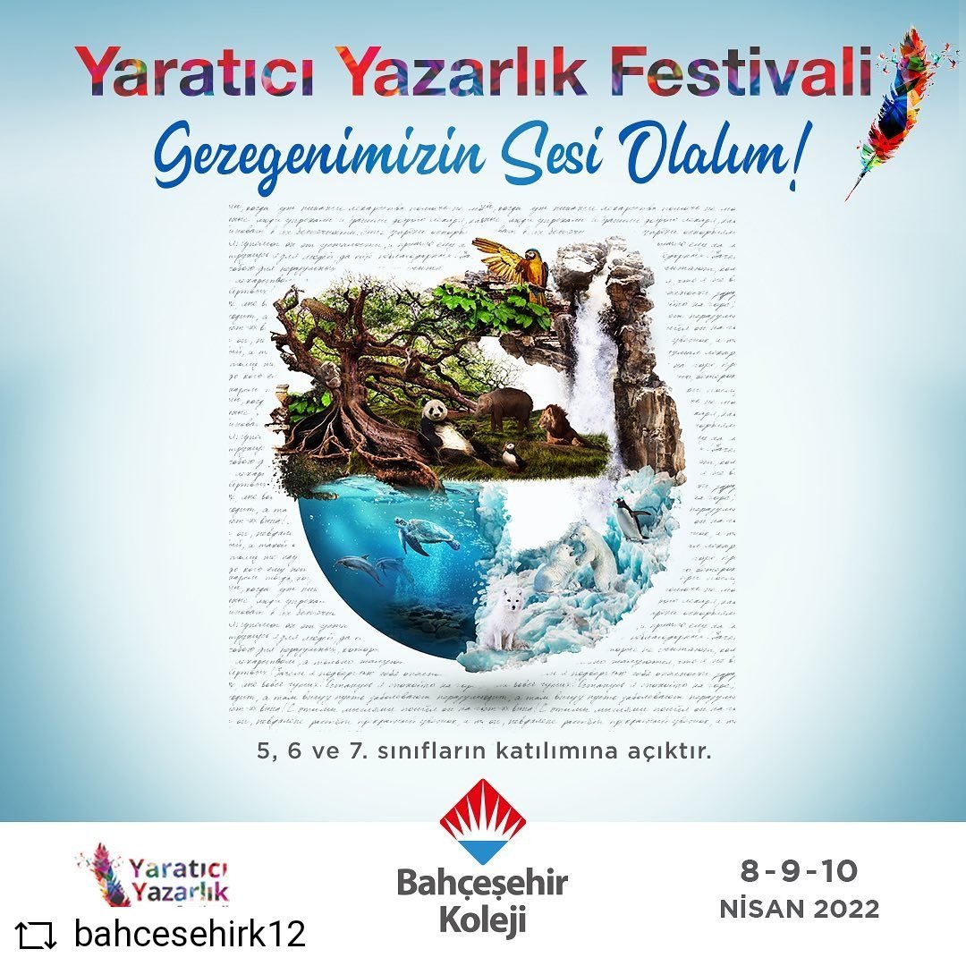 ✨Bahçeşehir Koleji Yaratıcı Yazarlık Festivali Başlıyor!✨

5, 6, ve 7. sınıf öğrencilerimiz, küresel ısınma ve iklim değişikliği ile ilgili farkındalıklarını kaleme alarak gezegenimizin sesi oluyor.📝

🗓 8-9-10 Nisan 

#bahçeşehirkoleji❤️💙