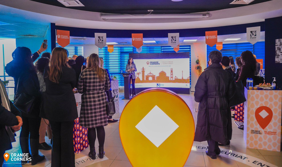 OrangeCorners's tweet photo. Currently @mikesips and @LennartKamphuis of Orange Corners are visiting our recently opened hub, OC Palestinian Territories. Keep a close eye on our Facebook page, because next week Mike will share stories on the bootcamp and selection days. https://t.co/VDiyqc2Vxs #orangecorners https://t.co/X9oVw1h9im