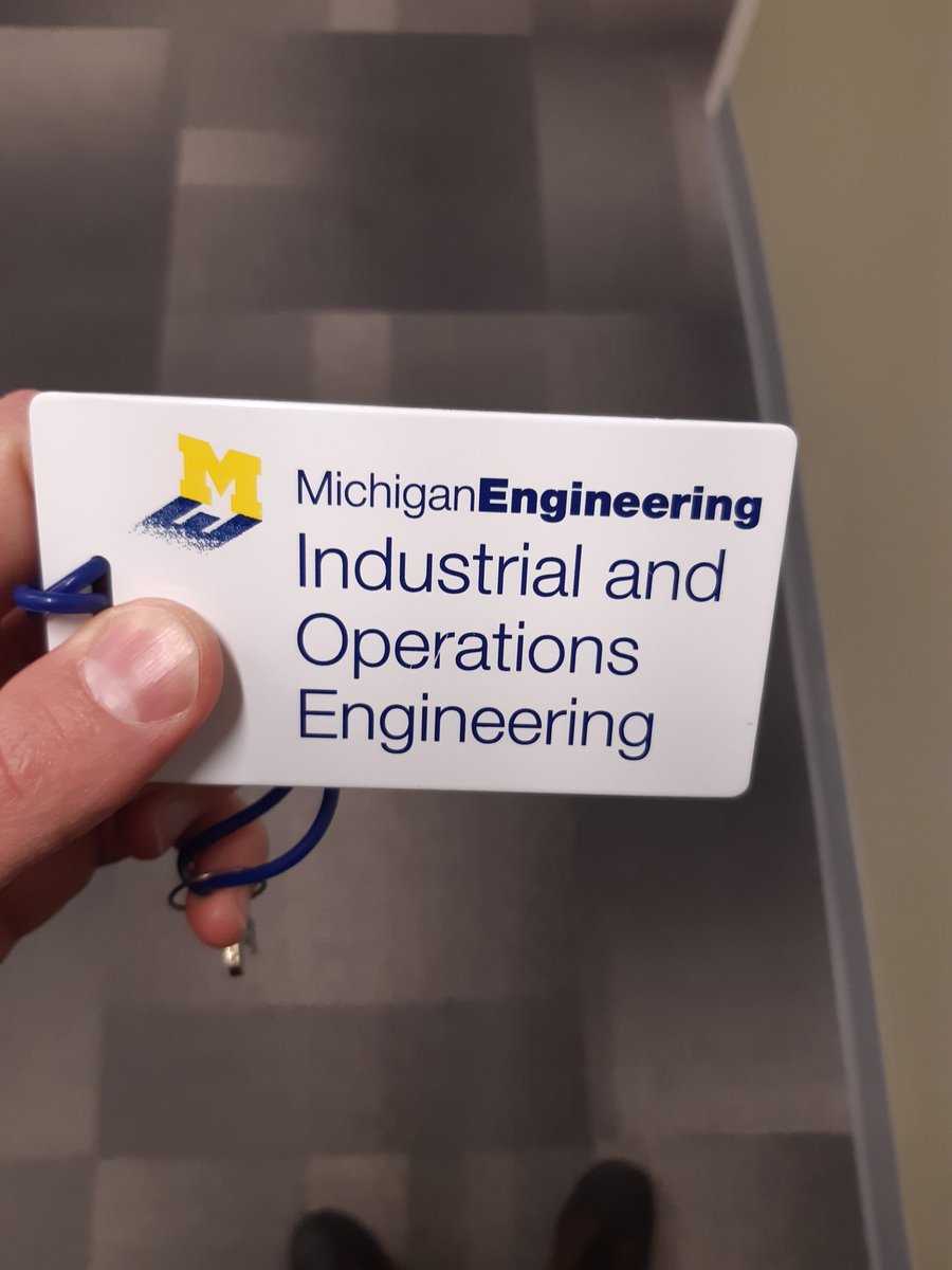 RoyerClment2's tweet photo. The end of a wonderful week at @UMIOE, featuring a seminar at @um_midas, very nice discussions, and even an #optibeer with @Salar_Fattahi and my wonderful host @albertberahas. Thank you Ann Arbor! https://t.co/DOMjzrmkwD