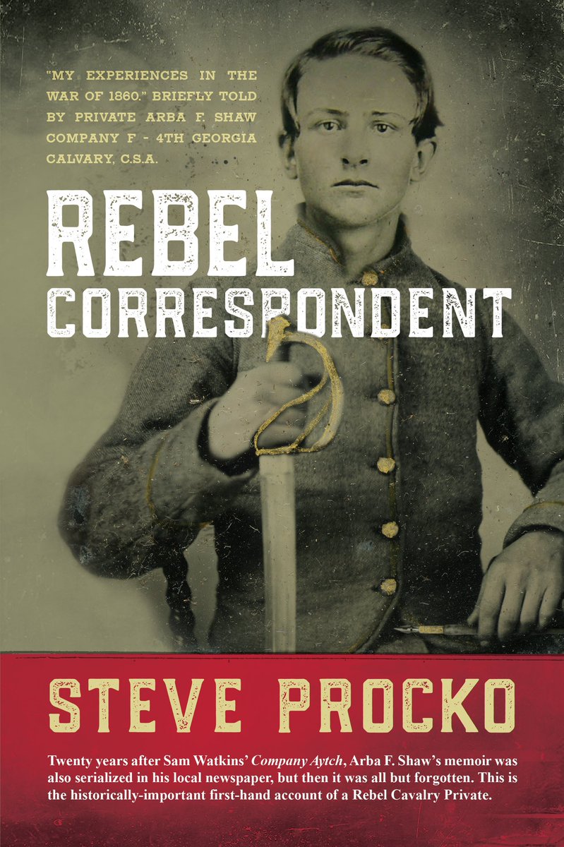 RebelCorres's tweet photo. @davepperlmutter Rebel Correspondent - The forgotten biography of a American Civil War cavalry private. https://t.co/6HBff26HR6 https://t.co/npYWsHvJfG