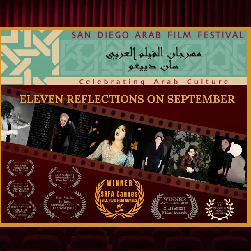 art2action's tweet photo. Saturday 3/12: #11Reflections film screening @sdarabfilmfest in #sandiego #balboapark 6PM PST! If you're in Southern California or northern Baja, check it out! https://t.co/OinMSYl7Ex