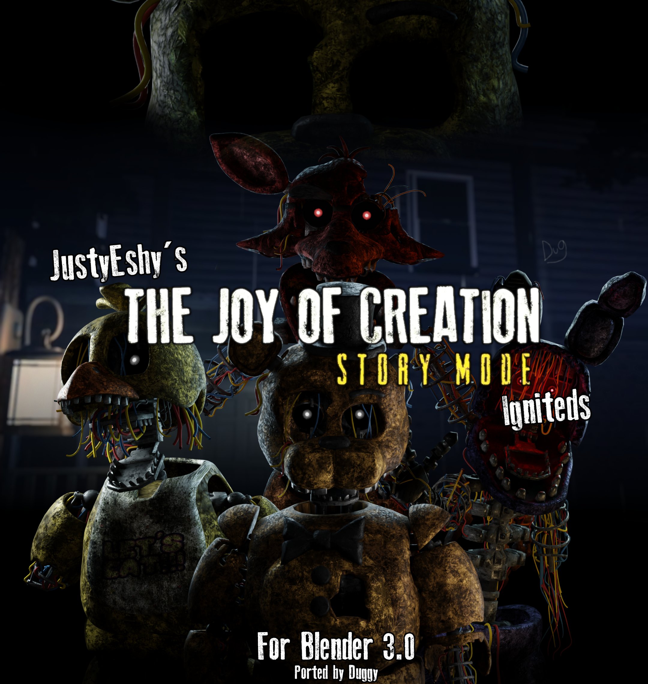 GJ-Lewis X on X: My redesign pitch for the ignited animatronics in  Nikson's upcoming #FazbearFanverse project The Joy of Creation: Ignited  Collection. I decide to share them here to see if anyone