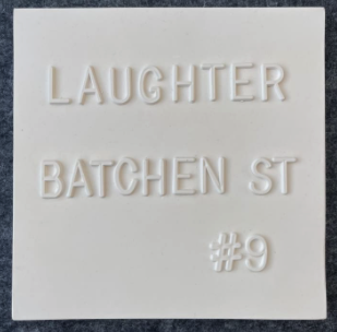 commaandco's tweet photo. Excellent audio/artwork on display RSA Edinburgh: QR link to recorded audio in lockdown with matching plaster or cast-iron plaque listing sound, place, track number by Rachel J McClure @IntermedialEd #intermedialdiscoveries https://t.co/nR0MlYUDtK https://t.co/gFHAs2aABS