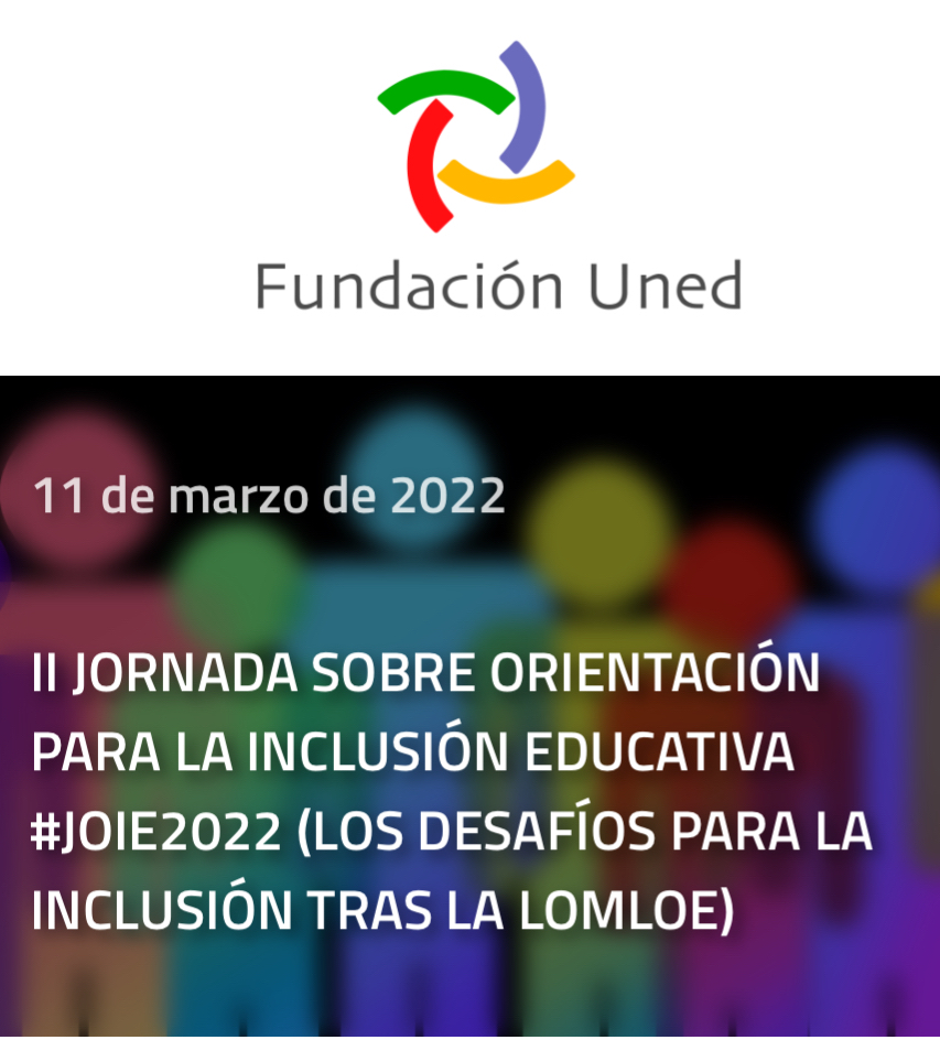 #Joie2022 Ha sido un placer compartir este tiempo de reflexión y análisis con las familias y estudiantes sobre su experiencia con la orientación <a href="/UNED/">UNED</a> <a href="/EducacionUNED/">Facultad de Educación de la UNED</a> @UnidisUNED <a href="/Fundacion_ONCE/">Fundación ONCE</a> <a href="/FundacionUNED/">Fundación UNED</a>
Síguelo en directo: buff.ly/3qiipv9