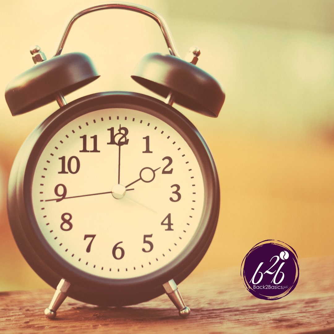 Back2BasicsMN's tweet image. As small business owners, we find ourselves juggling many, MANY different hats. It can be exhausting! So, it&apos;s really important we get enough rest. 💤 So, get ready to SPRING AHEAD! 

⏰ Daylight Savings starts Sunday, 3/13 @ 2AM!
#springahead #daylightsavings #back2basicsmn