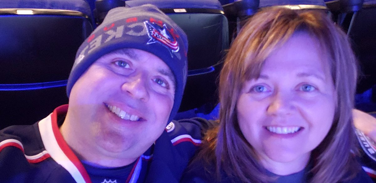 Celebrating my bday with my wife and #CBJ