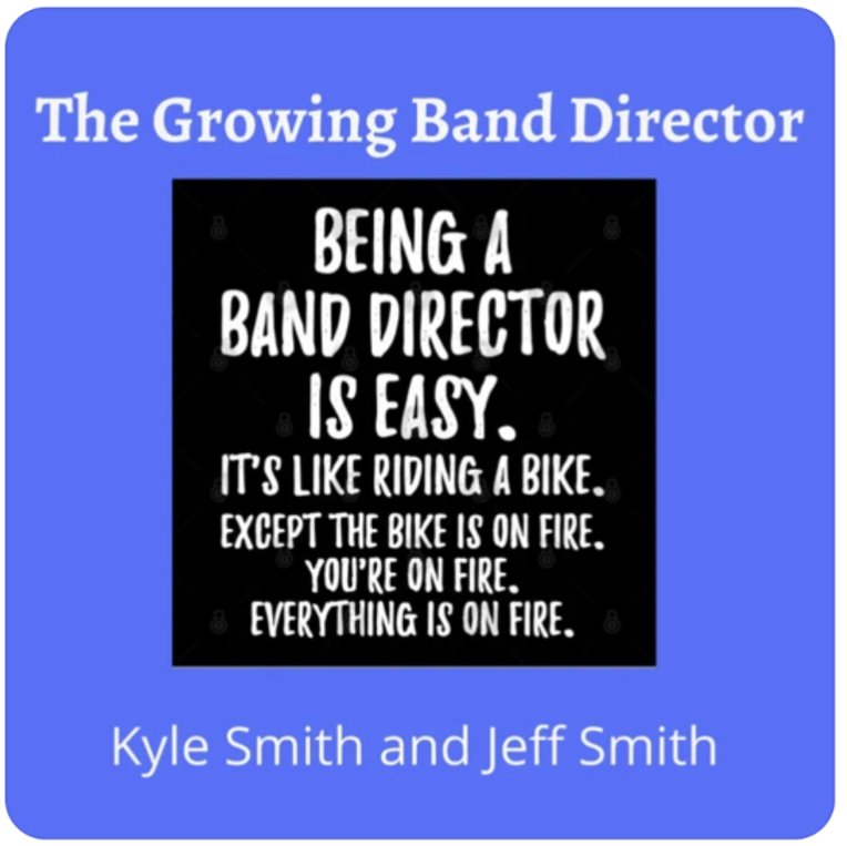 My cousin has a great new #podcast about being a #banddirector check it out! podcasts.apple.com/us/podcast/the… #music #band #school #k12ed #podcasting #podcasts