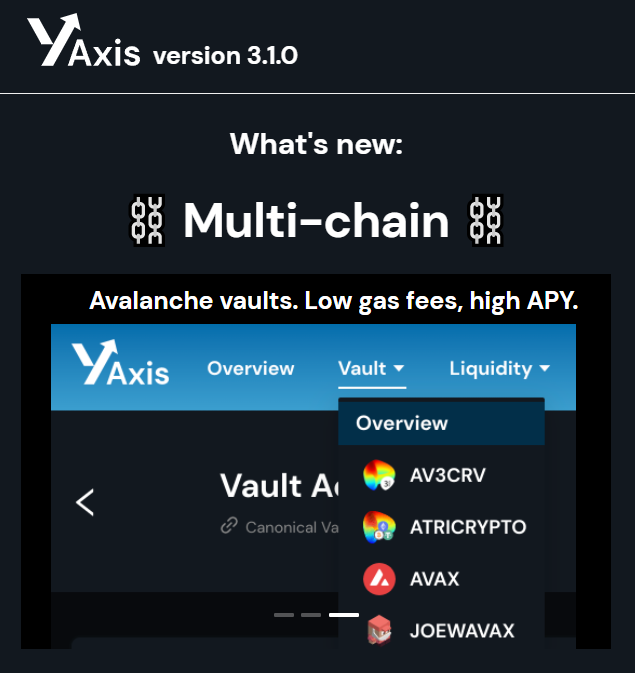 yaxis_project's tweet photo. From @avalancheavax🔺 launch we will support:
🪙 3CRV 
🪙 TRICRYPTO
🪙 AVAX
🪙 JOE-WAVAX

You can get @CurveFinance tokens at https://t.co/iv48v7k9e2 🙏🏻 and the others at the @traderjoe_xyz exchange at https://t.co/AD7JoAekoF.

 💸 $AVAX $JOE $CRV
3/7 https://t.co/h30O5KD0e5